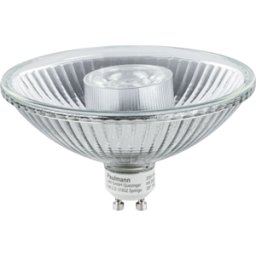 PAULMANN PLM 28901 - Proyector LED QPAR111 GU10, 6,5 W, 425 lm, 2700 K, 24°, regulabl