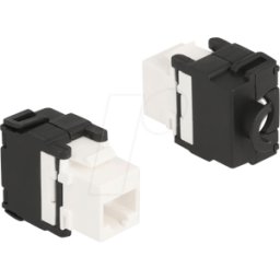 DELOCK 87034 - Módulo Keystone con toma RJ45 > LSA Cat.6A 180° sin herramientas