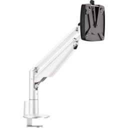 NOVUS 9901011000 - Soporte para monitor, 1 pantalla, montaje en mesa, blanco, 2-7 k