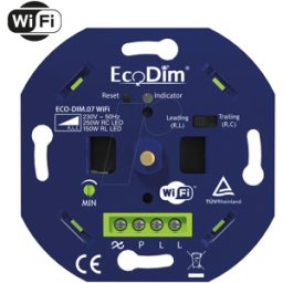 ECODIM ECO-DIM.07-WIFI - Atenuador LED, WiFi, 250 W, sección y conexión de