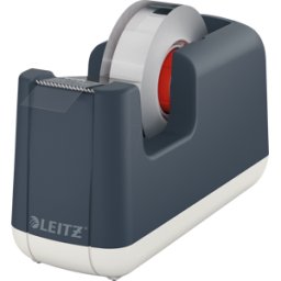 LEITZ 53670089 - Dispensador de cinta adhesiva de mesa Cosy, gris