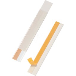 DURABLE 802519 - Rieles para escáner, 200 x 40 mm, autoadhesivos, 50 pieza