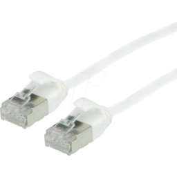 ROLINE GREEN ROLINE 21441705 - Cat.6a Cable de parche SLIM, U/FTP, blanco, 5m..