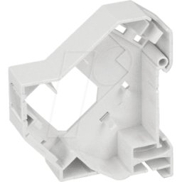 DELOCK 86414 - Soporte Keystone para rieles de perfil de sombrero 180°