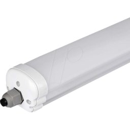 V-TAC VT-2162836 - Luminaria de humedad, 18 W, 2430 lm, 4000 K, IP65, 60 cm, chip C
