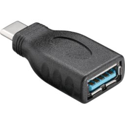 GOOBAY 45395 - Adaptador USB 3.0 SuperSpeed USB-C a tipo A, negro
