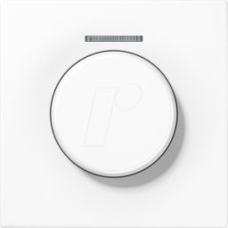 JUNG JG LS 1940 KO5 W - Cubierta KNX sensor rotativo, con guía de luz, serie LS, blanco