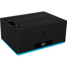 ICYBOX ICY IB-127CL-U3 - Estación doble de acoplamiento y clonación 2,5"/3,