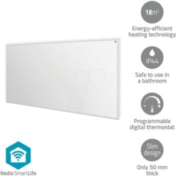 NEDIS N HTIP700WTW - Calefacción por infrarrojos WLAN, 700 W