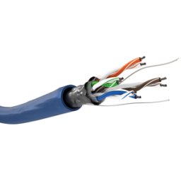 GOOBAY 93265 - Cable de red Cat.5e, F/UTP, CCA, 100 m, azul