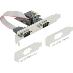 DELOCK 90001 - Tarjeta PCI Express a 2 x Serie RS-232