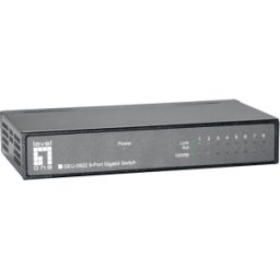 LEVELONE GEU0822 - Switch, 8 puertos, Gigabit Ethernet