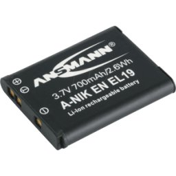 ANSMANN ANS 1400-0016 - Batería, cámara digital, compatible, 700 mAh, Niko
