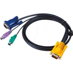 ATEN 2L-5206P - Cable KVM, VGA, PS/2, 6.0m