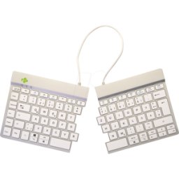 R-GO TOOLS R-GO SBDEWLWH - Teclado inalámbrico, Bluetooth, compacto, ergonómi