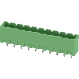 PHOENIX-CONTACT MSTBVA 10-G 5,08 - Placa base del PWB, 10-pin, RM: 5,08 mm