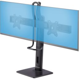STARTECH.COM ST 2MC1S-MONITOR - Soporte para monitor doble inclinable hasta 27", orientable