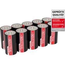 ANSMANN ANS IND 10XC - Industrial, pila alcalina, C (Baby), paquete de 10