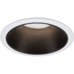 PAULMANN PLM 93394 - luminaria empotrada Cole GU10, blanco/negro mate