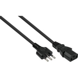 KABELMEISTER KM SK6530-S018 - Cable de alimentación Italia Tipo I enchufe de red, toma