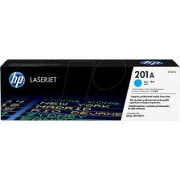 HEWLETT PACKARD TONER CF401A - Tóner HP, cian, 201A, original