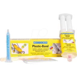 WEICON 10058780 - Juego de plastic-Bond, blanco crema, 24 ml