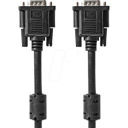 NEDIS N CCGL59000BK30 - Cable, conector VGA > conector VGA, 3 m, negro