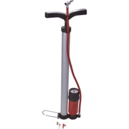FREI BIKE 45130 - Bike - bomba de aire independiente con manómetro, 0-7 bar