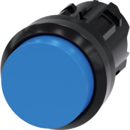 SIEMENS ACT00 0BB50-0AA0 - Pulsador SIRIUS ACT, Ø 22 mm, azul
