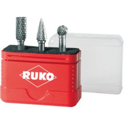 RUKO 116001 - Juego de pernos de corte, carburo, 3 piezas
