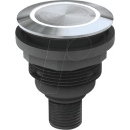 SCHLEGEL SVATLRGI0090C005 - Pulsador - 1 S, campana, acero inoxidable, anillo led verde