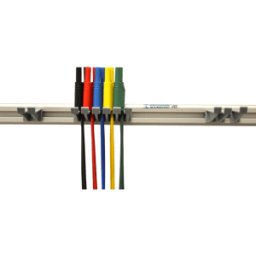 HIRSCHMANN TEST & MEASUREMENT PMS 4 S LMLH - Juego de cables de medición, 4 mm, con soporte, seguridad