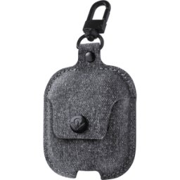 TWELVE SOUTH TWELVE S 12-1916 - Funda de tela de sarga para los Apple Airpods, gris oscuro