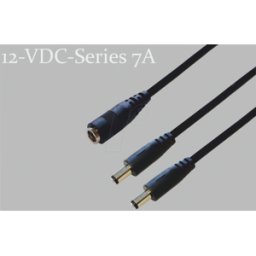 BKL 075922 - Cable adaptador, 300 mm, acoplamiento de CC a 2 conectores de CC