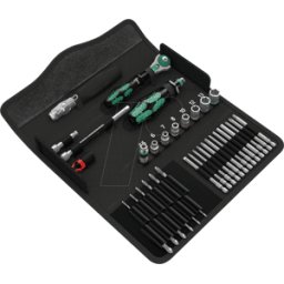 WERA KK M1 - Juego de herramientas, juego de tornillos, metal M1, 39 piezas
