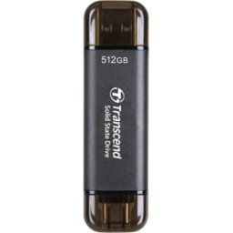 TS512GESD310C - TRANSCEND SSD portátil negro 512GB
