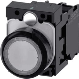 SIEMENS ACT 2AB70-1BA0 - Pulsador luminoso, 1 no, transparente, redondo