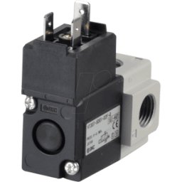 SMC PNEUMATIK VT307-5DO1-02F-Q - Válvula de asiento 3/2, para aire comprimido, 24 V CC, 18
