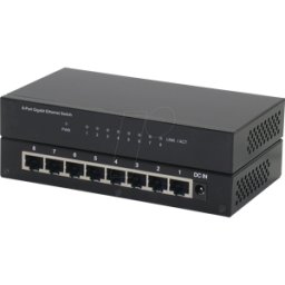 ROLINE 21143521 - Switch, 8 puertos, Gigabit Ethernet