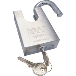 KASP K18060XD - Cerradura de acero, 60 mm con protección de estribo