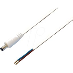 BKL DC AKS 21 - Cable adaptador, 2000 mm, conector de CC al extremo libre