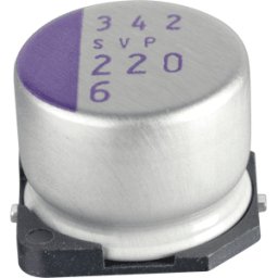 PANASONIC SVP 220/6 - Condensador de polímero, 220PG, 6V, 2000h, ESR bajo