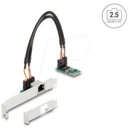 DELOCK 95272 - Tarjeta de red, M.2, 2.5 Gigabit Ethernet, 1x RJ45