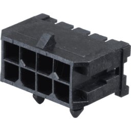 MOLEX 430450800 - Conector macho Molex - Micro-Fit - 2 x 4 polos