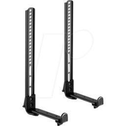 MYWALL MYW HZ19L - Soporte universal para barra de sonido, negro