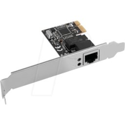 LANBERG LBG PCE1GB201 - Tarjeta de red, PCIe, Gigabit Ethernet, RJ45