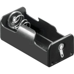 FREI HALTER 1XC - Soporte de batería para 1 pila de bebé (C), lengüetas de