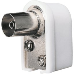 FREI WB-1 - IEC, acoplamiento coaxial, toma de antena, acodada