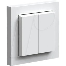 SENIC 100119 - Interruptor hue, blanco mate, individual