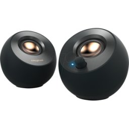CREATIVE PEBB2 - Altavoces, PC/portátil, estéreo, USB-C, negro